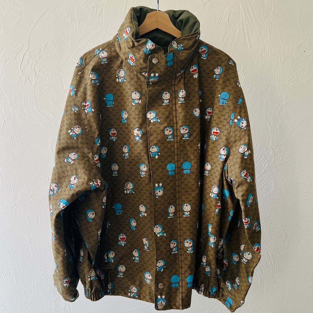 Gucci x Doraemon 50th Anniversary GG Reversible Jacket